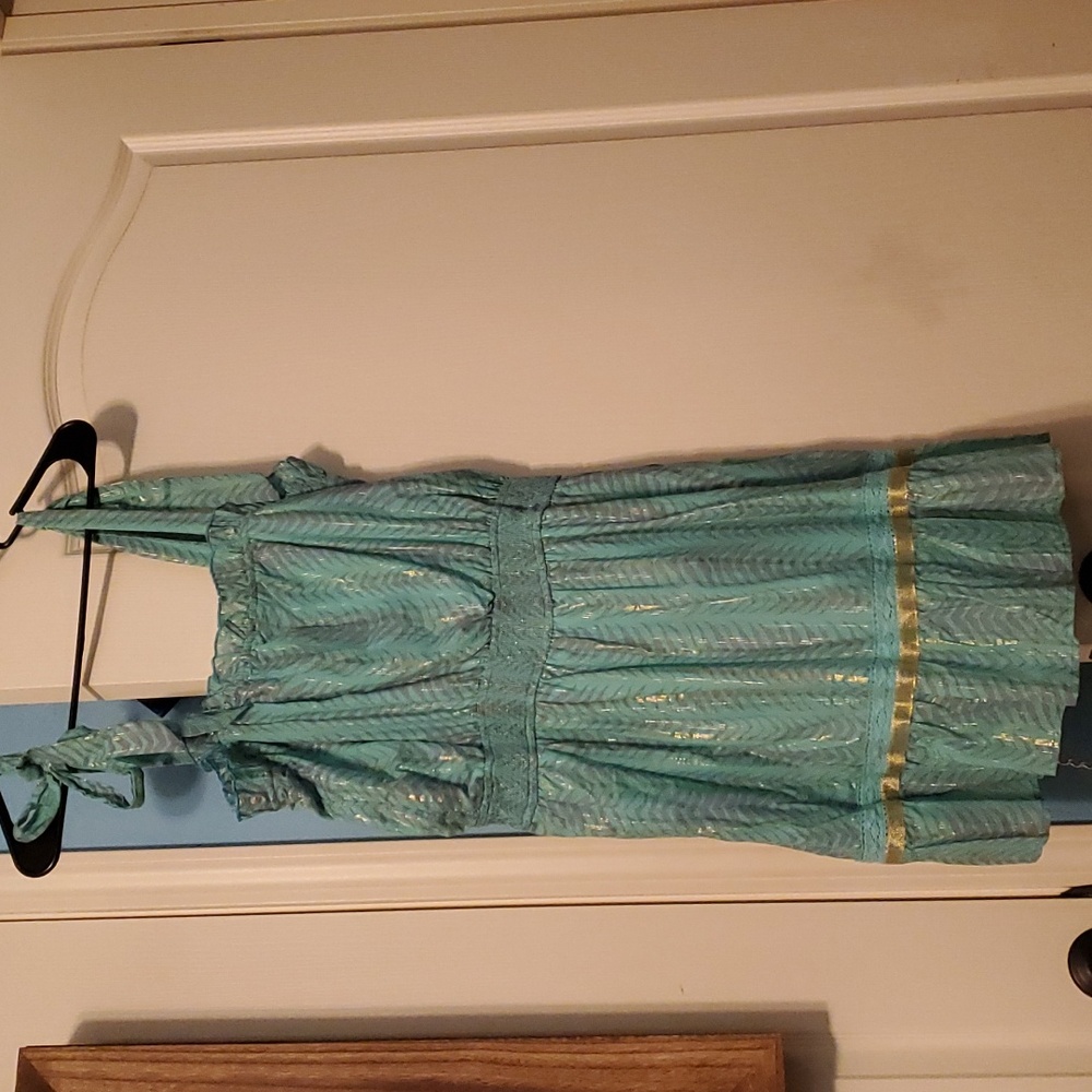Women's Large Turquoise Dress